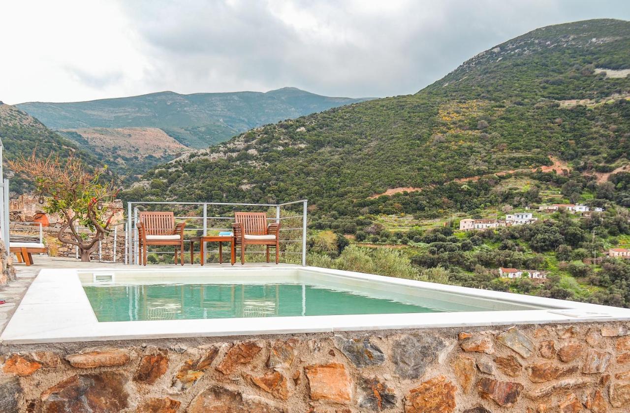 Villa Kampos View - Quiet House At The End Of The Road, Private Pool à Kámbos Extérieur photo